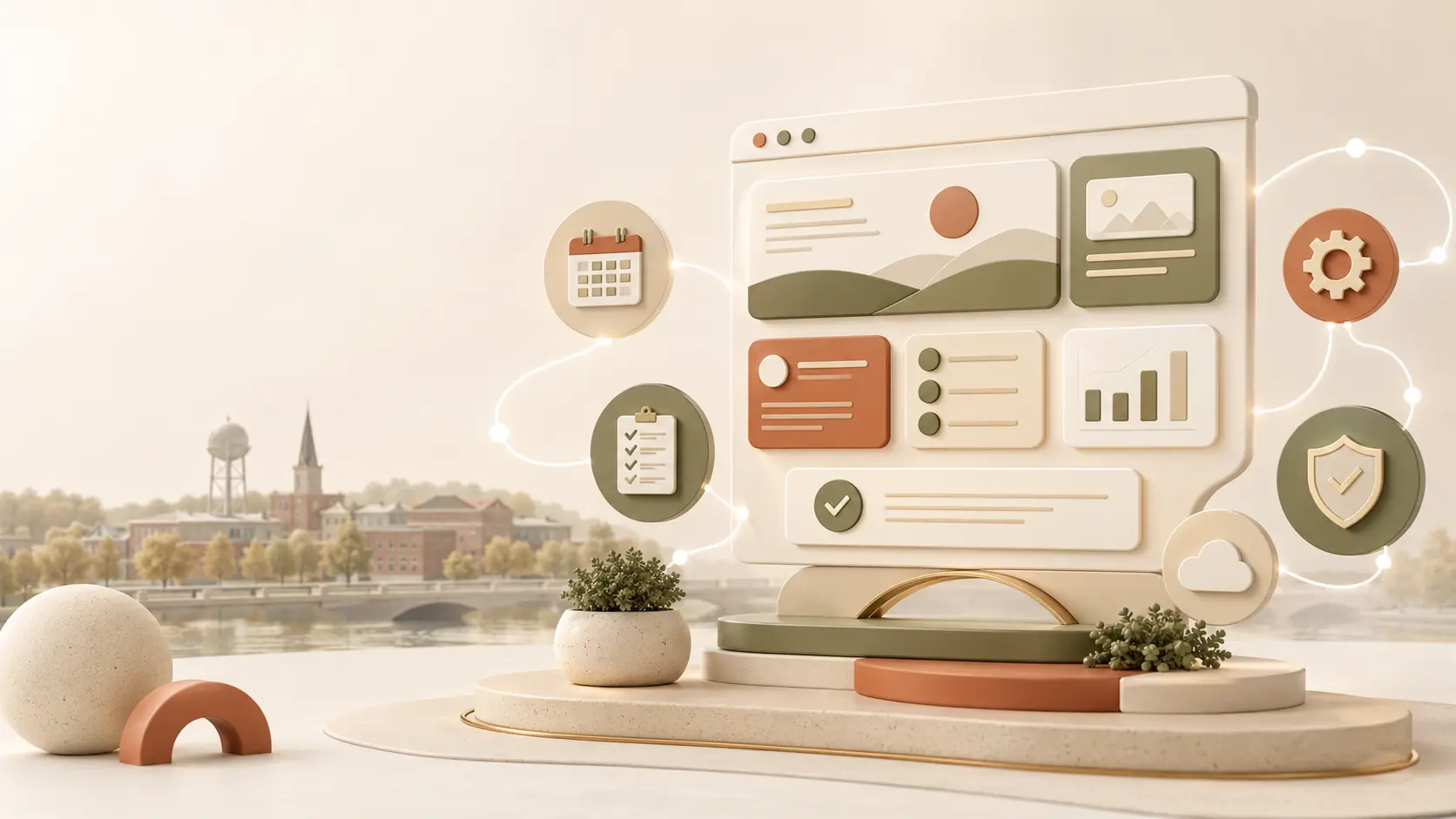Website management support in North St. Paul