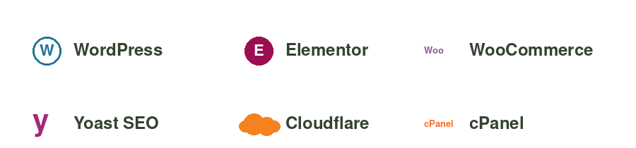 Contact us for WordPress, Elementor, WooCommerce, Yoast SEO, Cloudflare, and cPanel website support